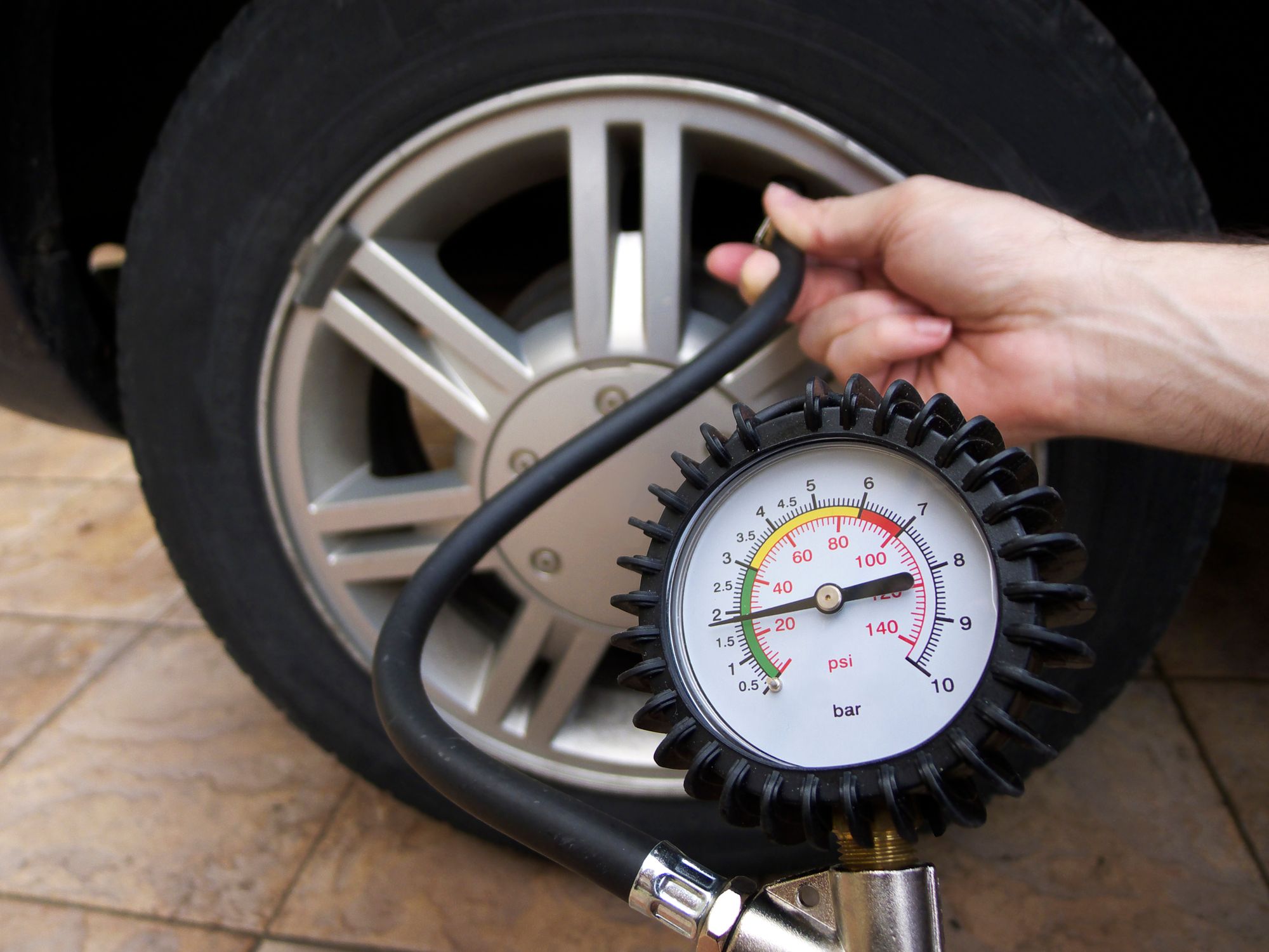 Four-Wheel Tire Pressure Maintenance Package