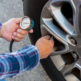 Tire Pressure Inspection Service For Long-Term Parked Vehicles