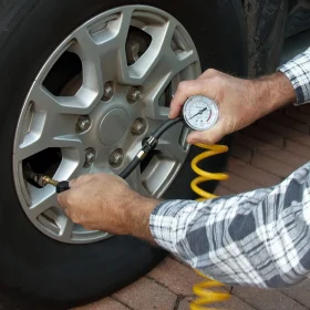 On-Site Front Tire Pressure Adjustment Service