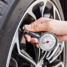On-Site Rear Tire Pressure Adjustment Service
