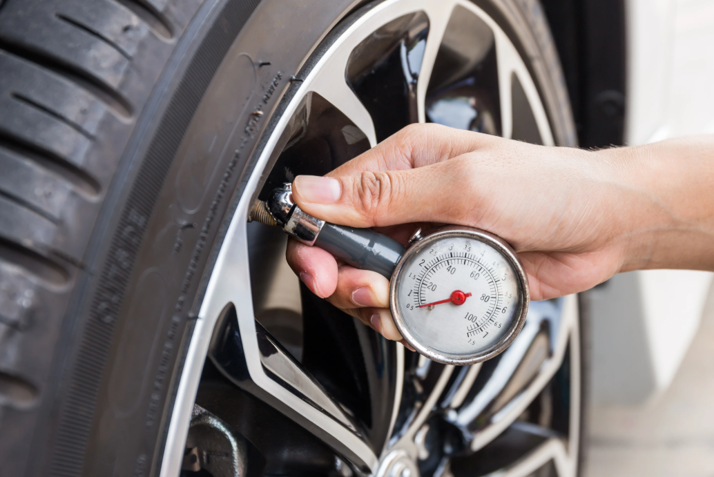 On-Site Rear Tire Pressure Adjustment Service